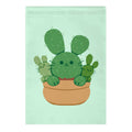 Bunny Ear Cactus Garden Flag