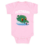 Cutethulhu Baby One Piece