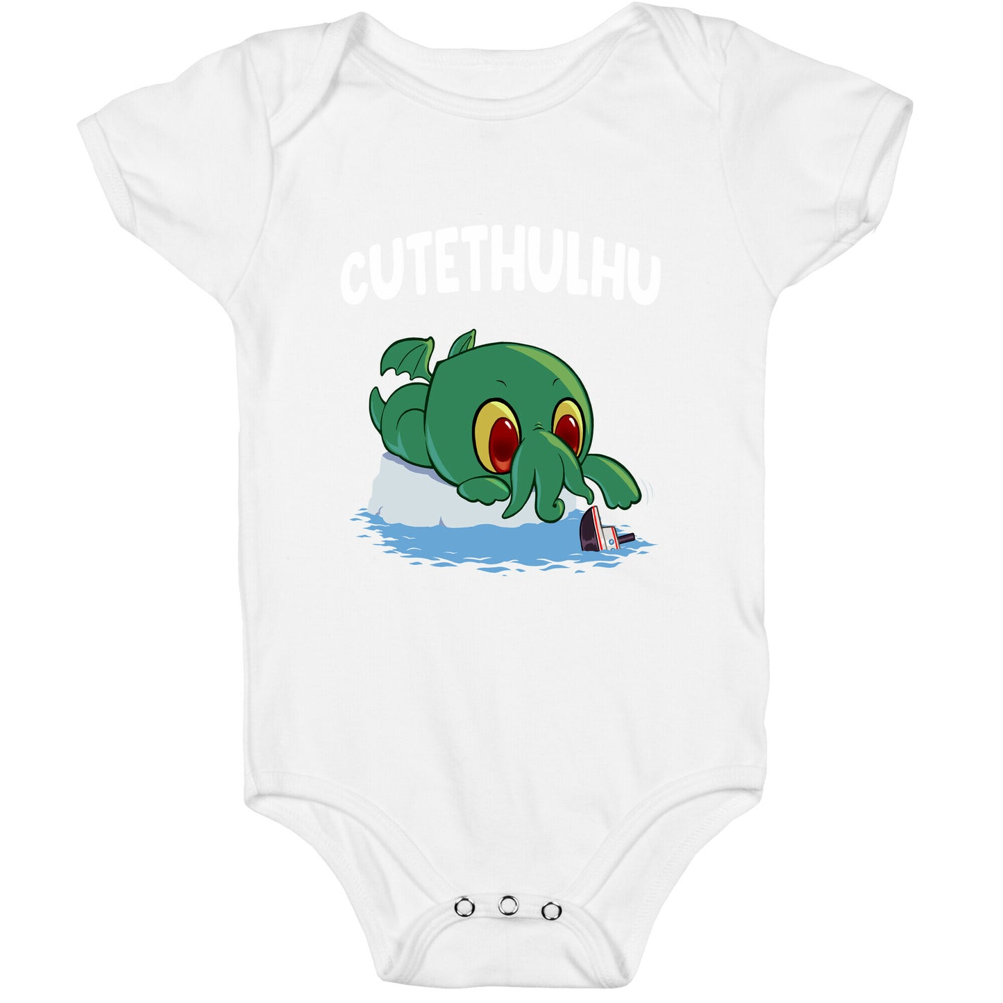 Cutethulhu Baby One Piece