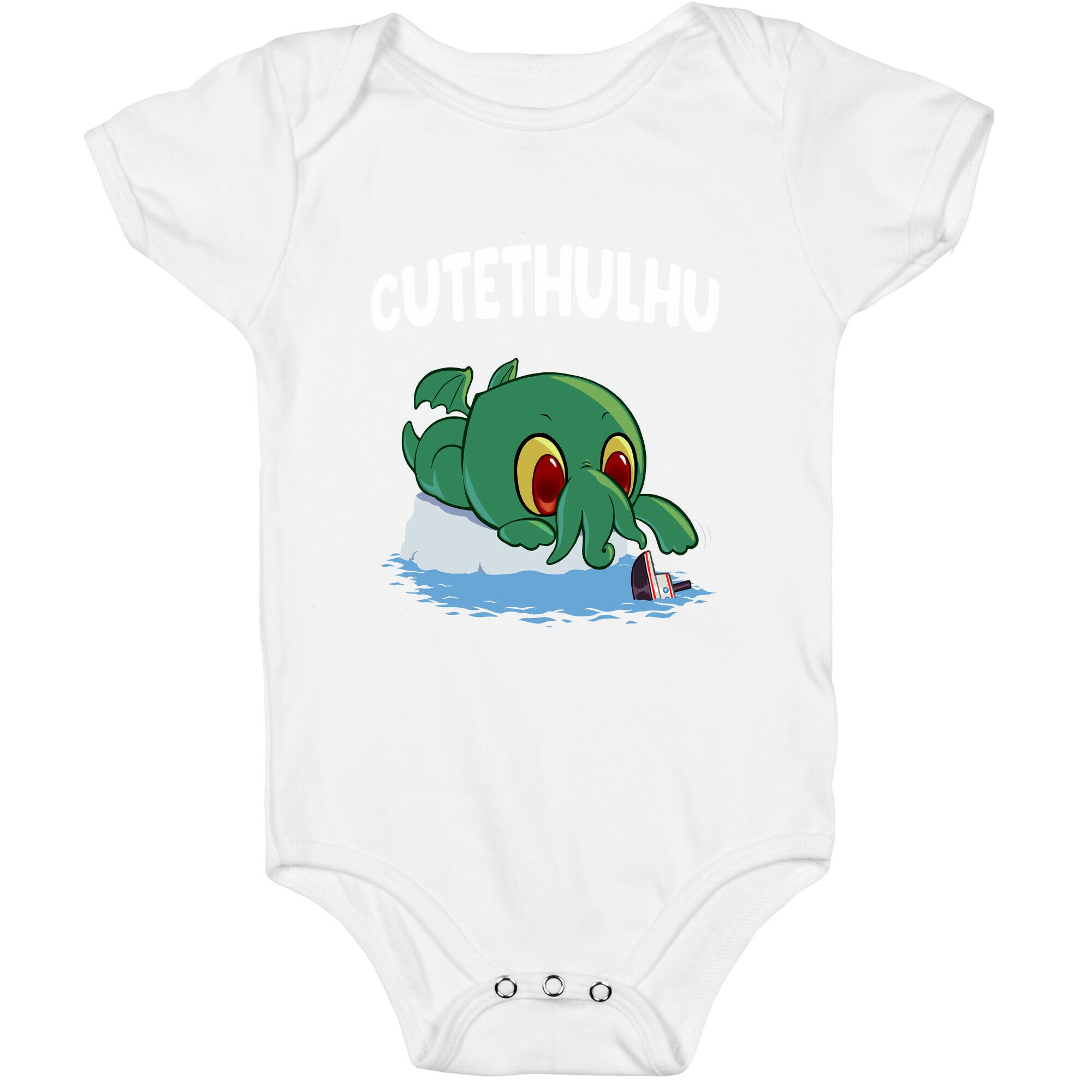 Cutethulhu Baby One Piece