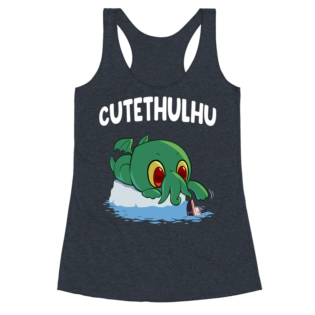 Cutethulhu Racerback Tank