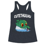 Cutethulhu Racerback Tank