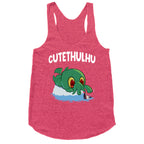Cutethulhu Racerback Tank