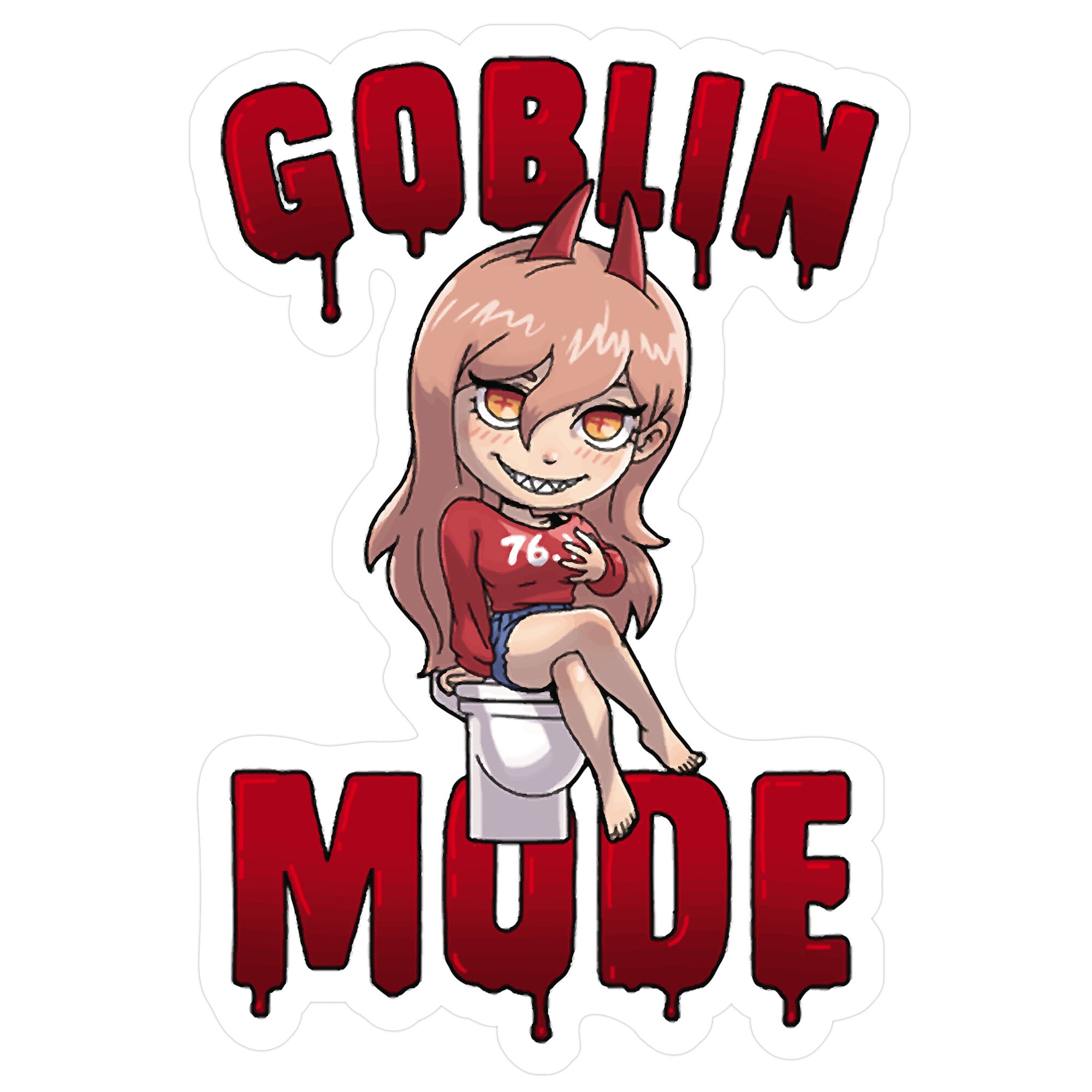 Goblin Mode Power Sticker