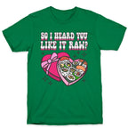 So I heard you like it raw? Sushi Heart Box T-Shirt