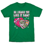So I heard you like it raw? Sushi Heart Box T-Shirt