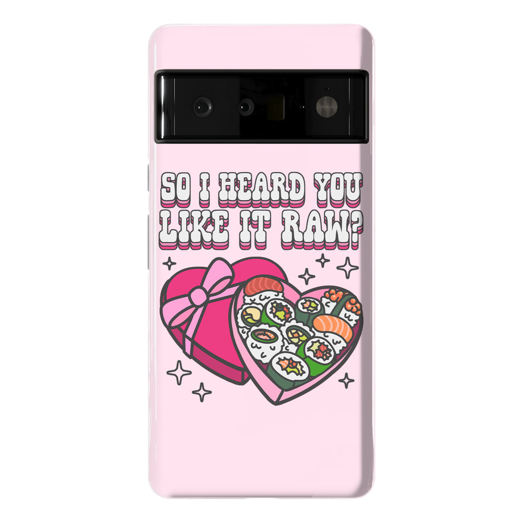 So I heard you like it raw? Sushi Heart Box Phone Case