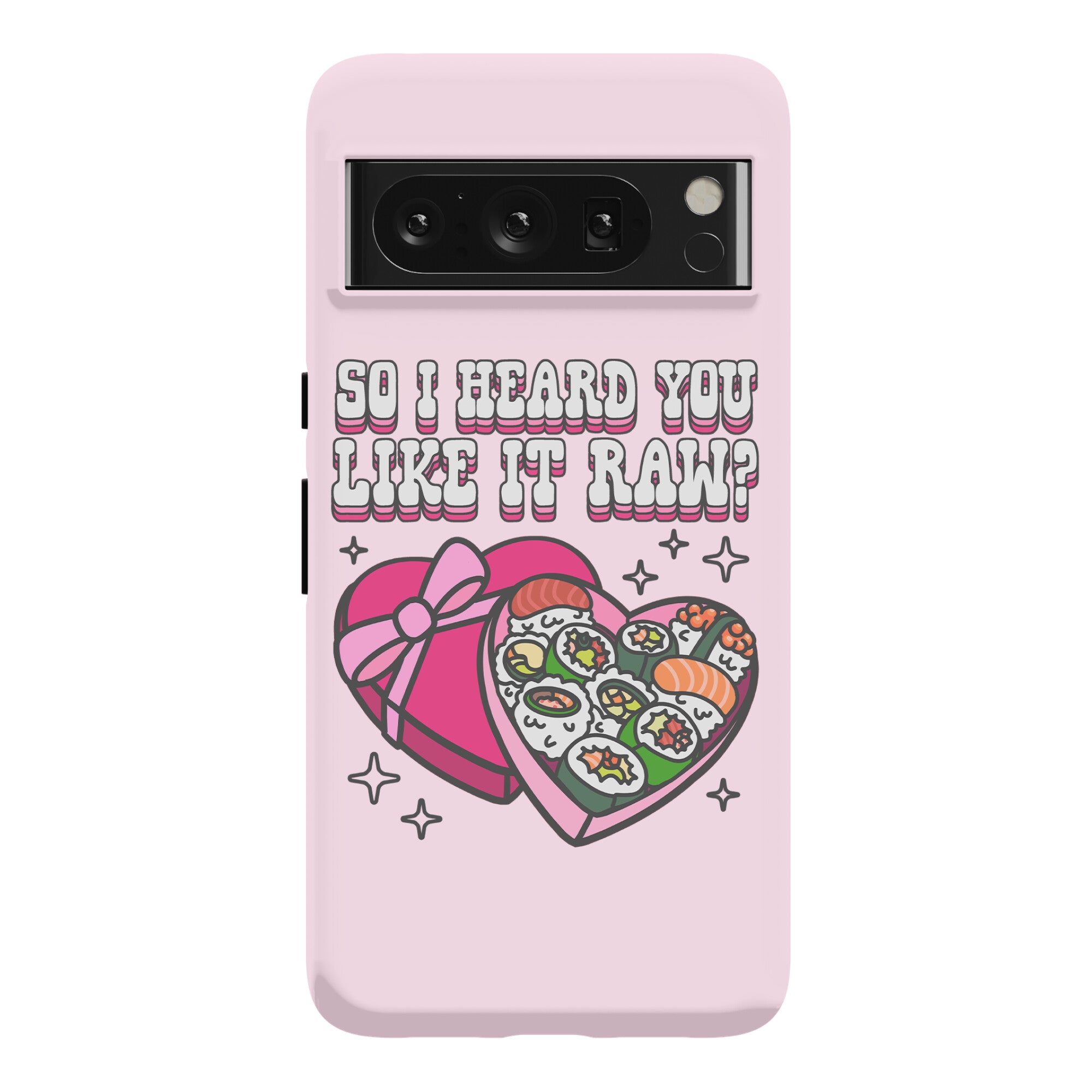 So I heard you like it raw? Sushi Heart Box Phone Case
