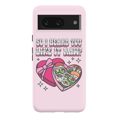 So I heard you like it raw? Sushi Heart Box Phone Case