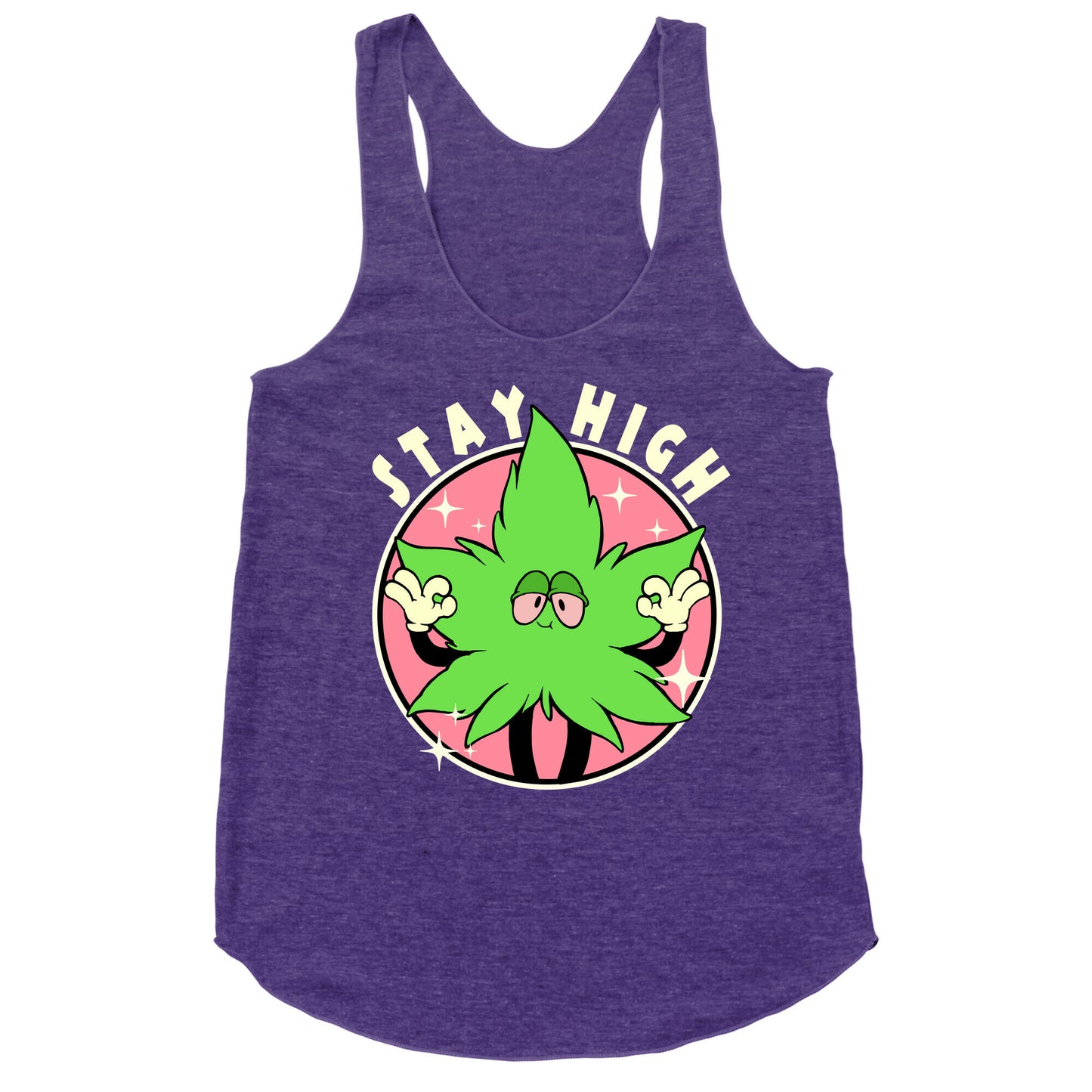 Stay High Racerback Tank