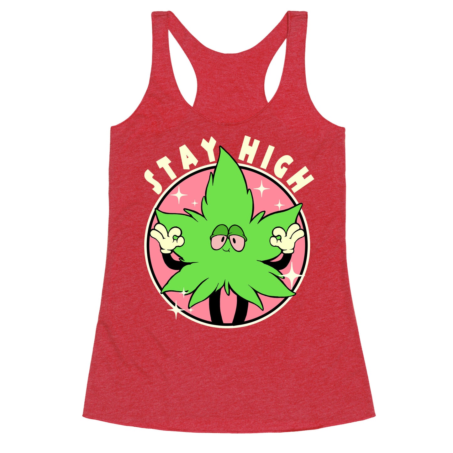 Stay High Racerback Tank