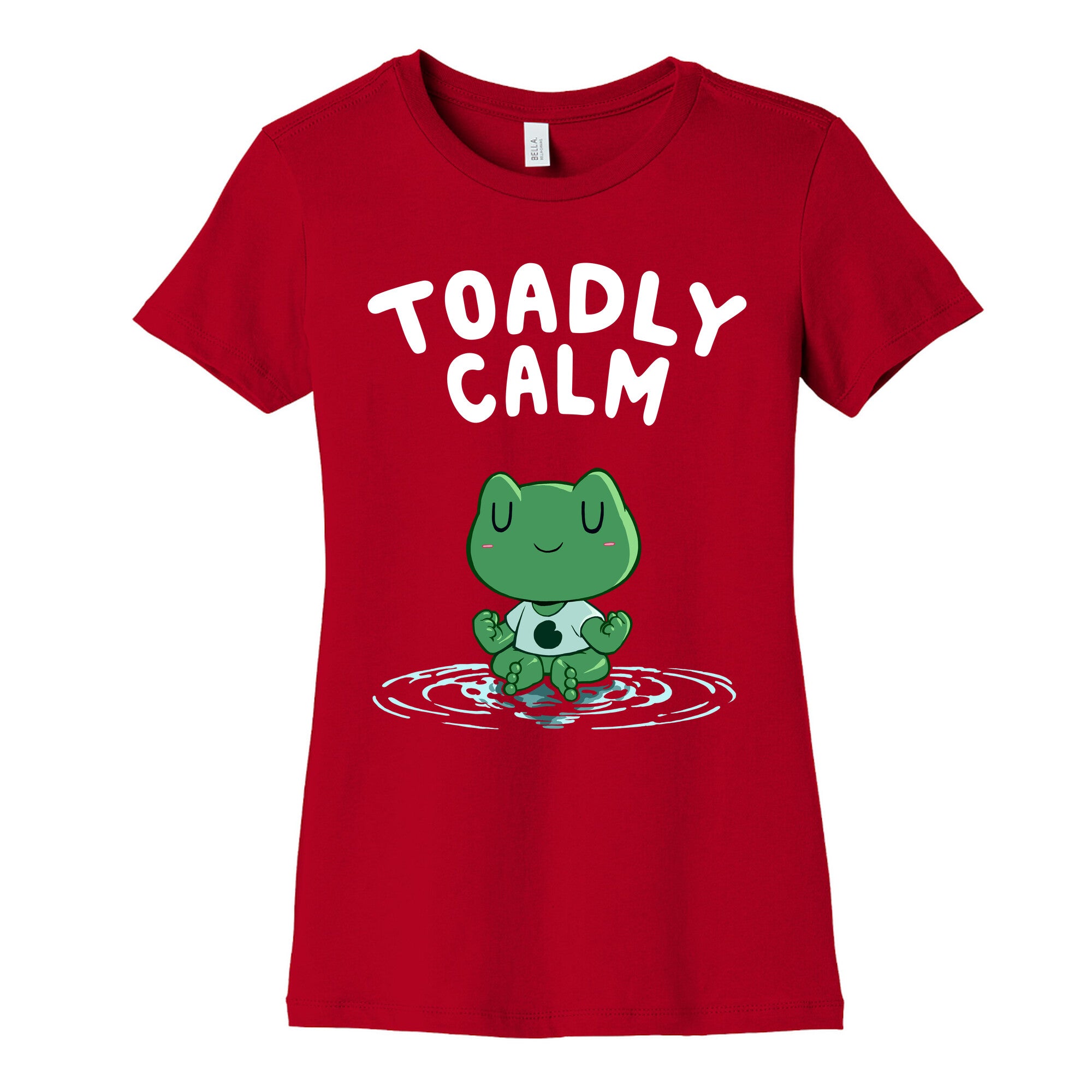 Toadly Calm Women's Cotton Tee