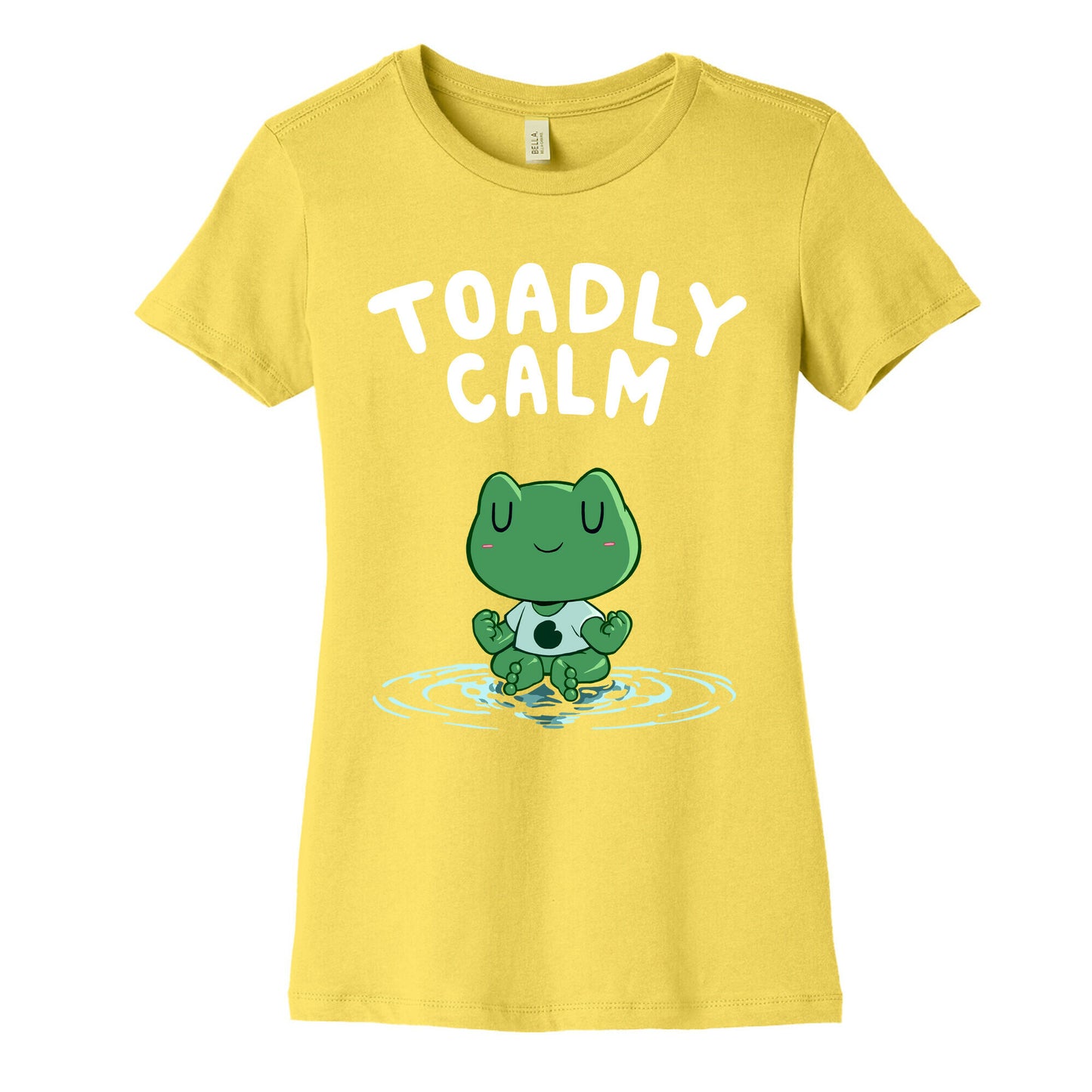 Toadly Calm Women's Cotton Tee