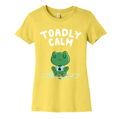 Toadly Calm Women's Cotton Tee