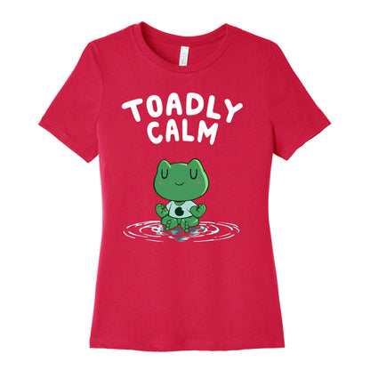 Toadly Calm Women's Cotton Tee