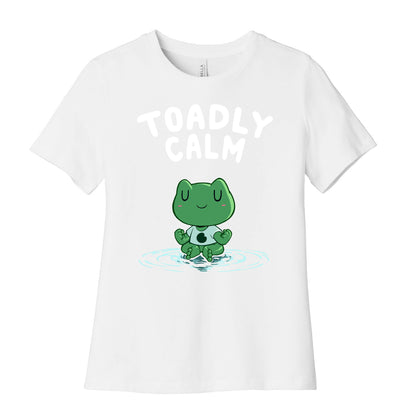 Toadly Calm Women's Cotton Tee