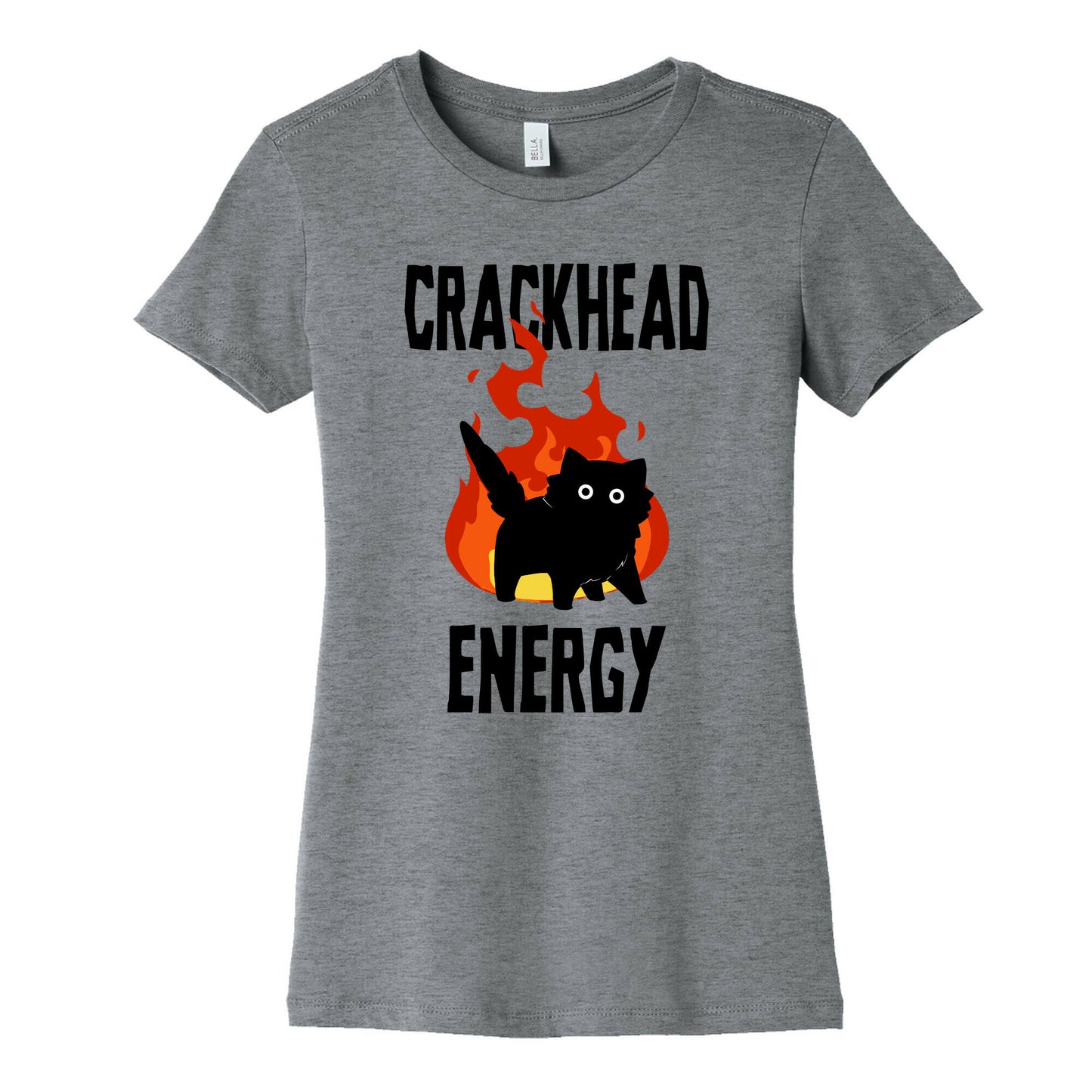 Crackhead Energy Women's Cotton Tee