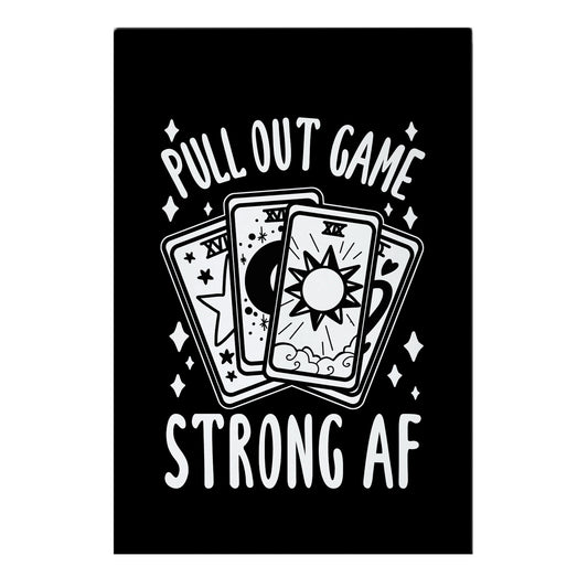 Tarot Pull Out Game Strong AF Garden Flag