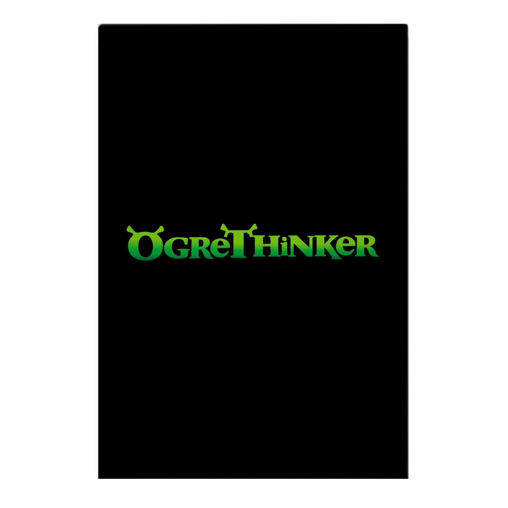 Ogre Thinker Garden Flag