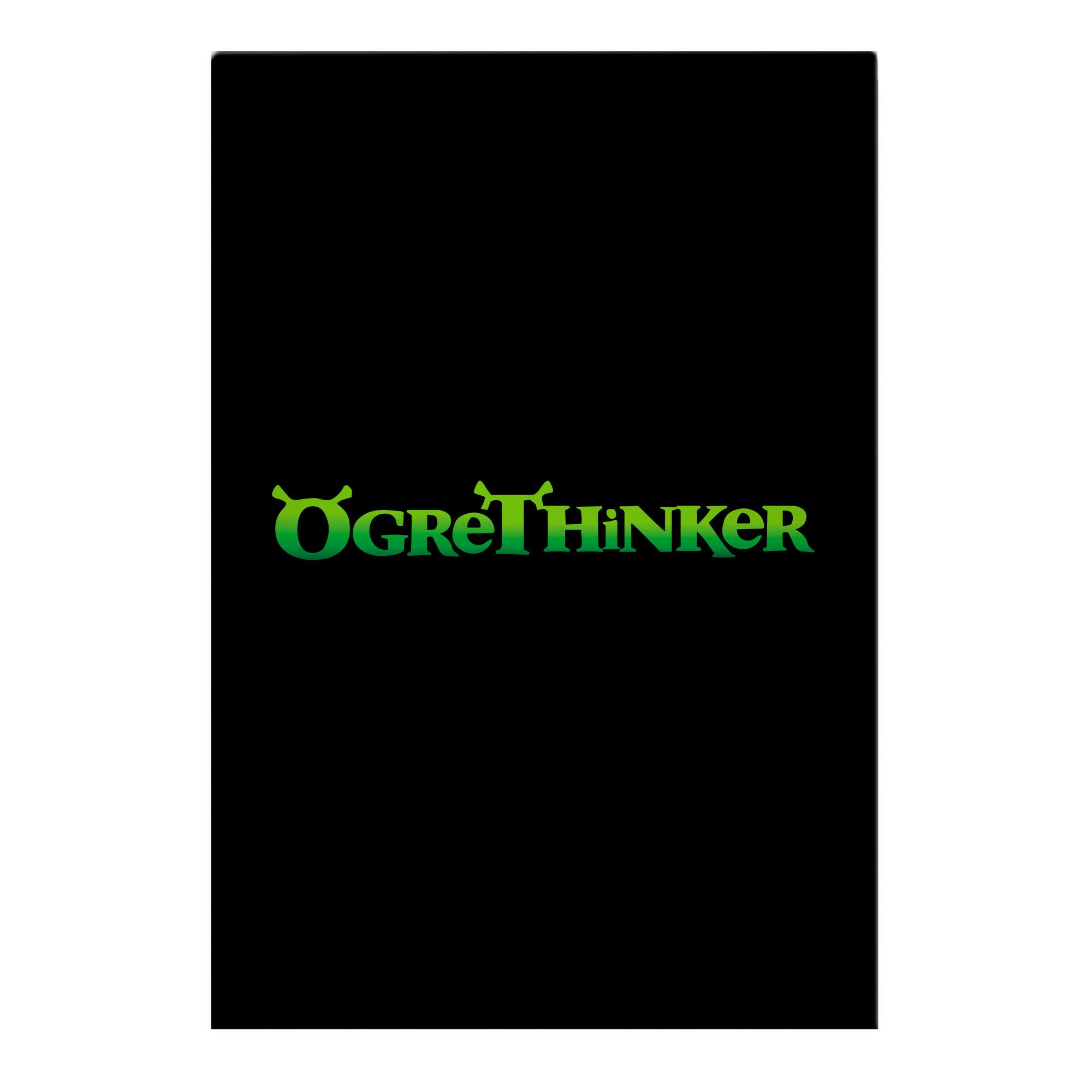 Ogre Thinker Garden Flag