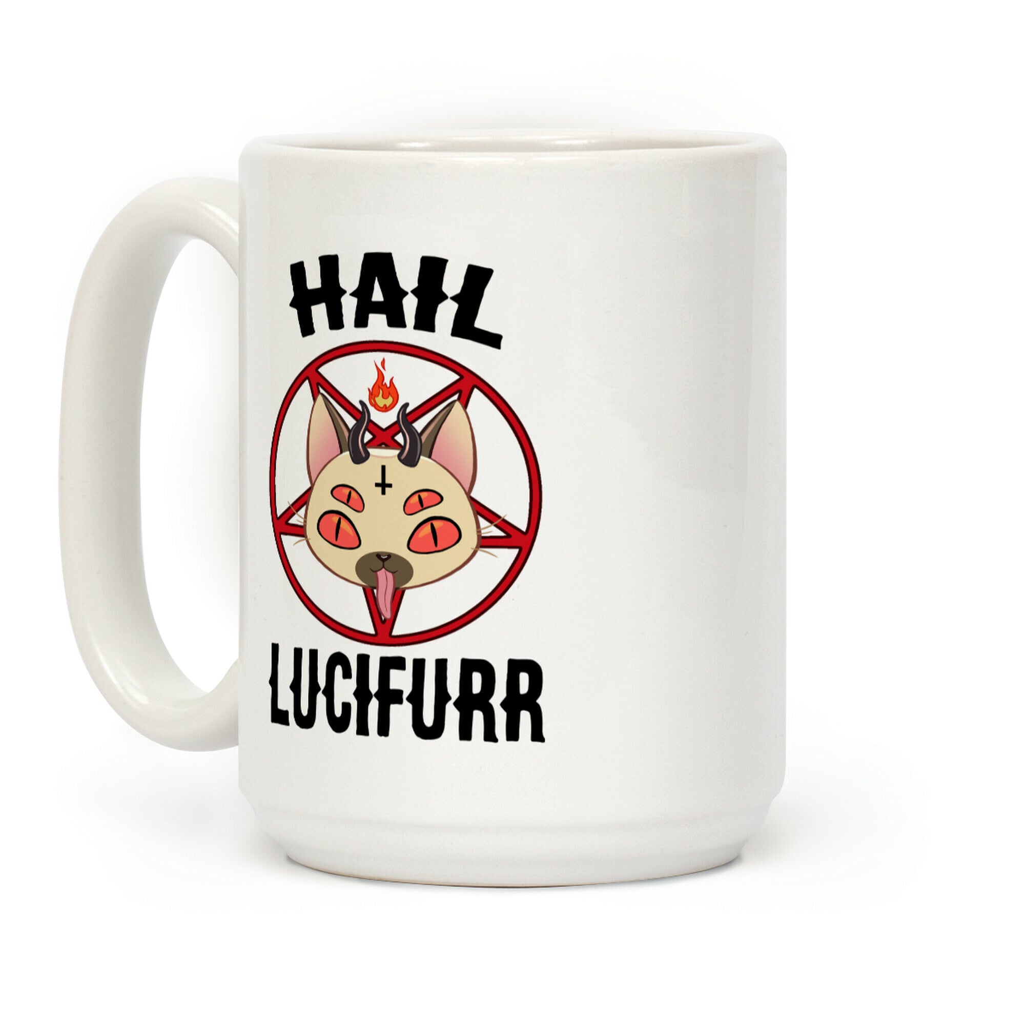 Hail Lucifurr Coffee Mug