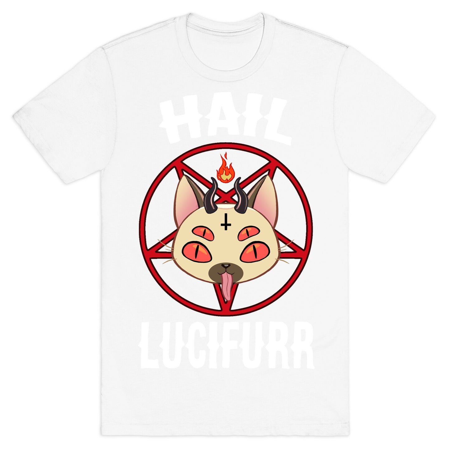 Hail Lucifurr  T-Shirt