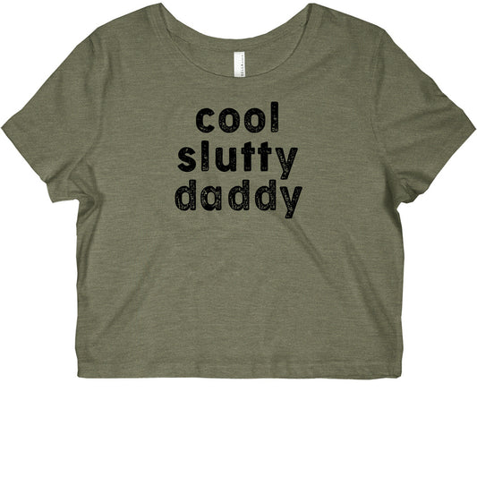 Cool Slutty Daddy Graphic Baby Tee