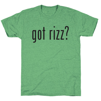 Got Rizz? Unisex Triblend Tee