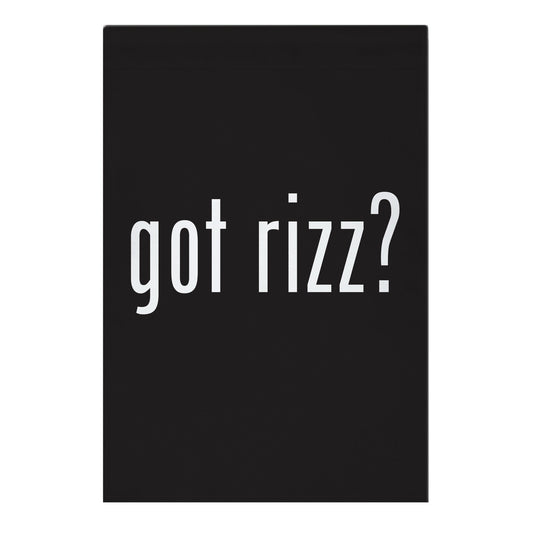 Got Rizz? Garden Flag