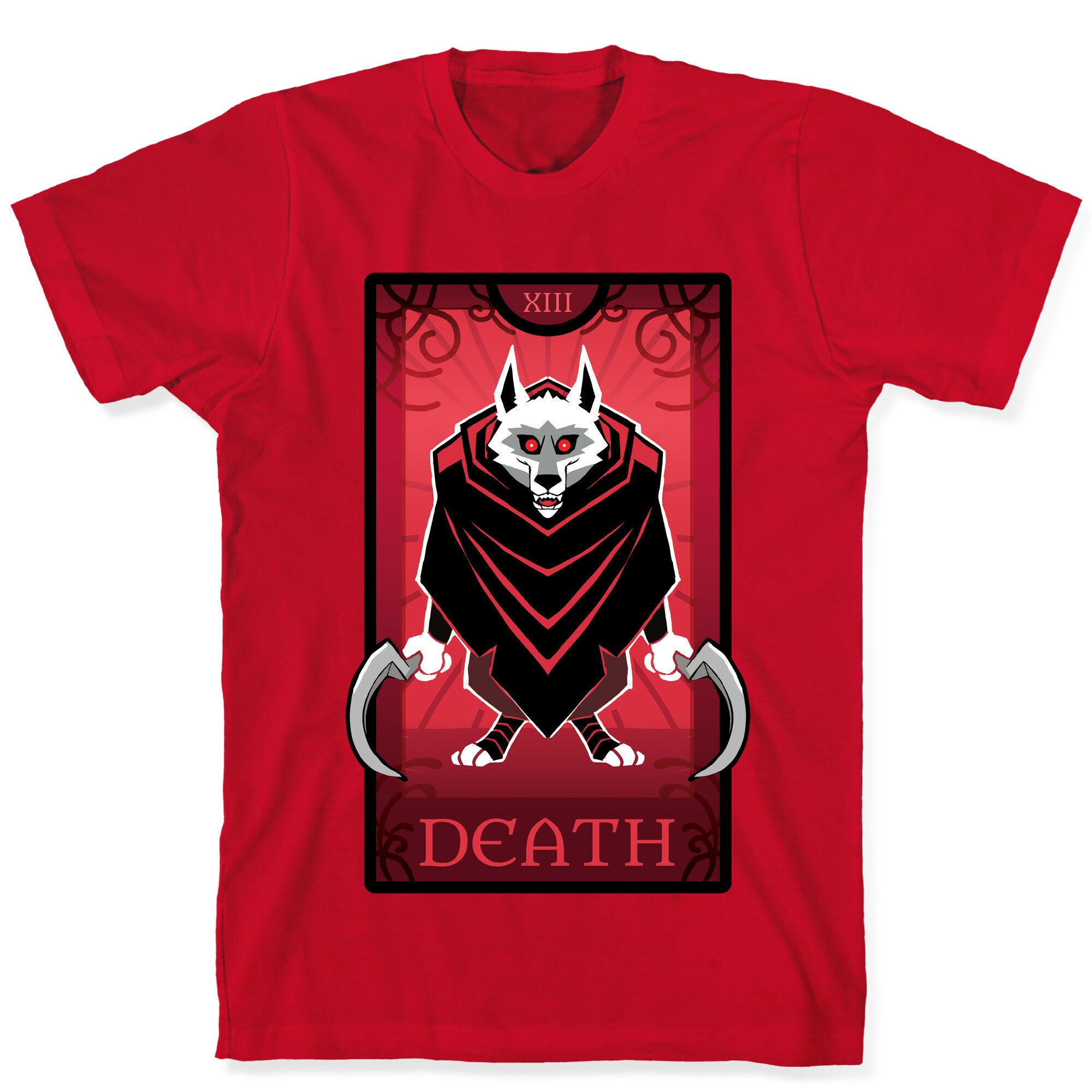 Death Wolf Tarot T-Shirt