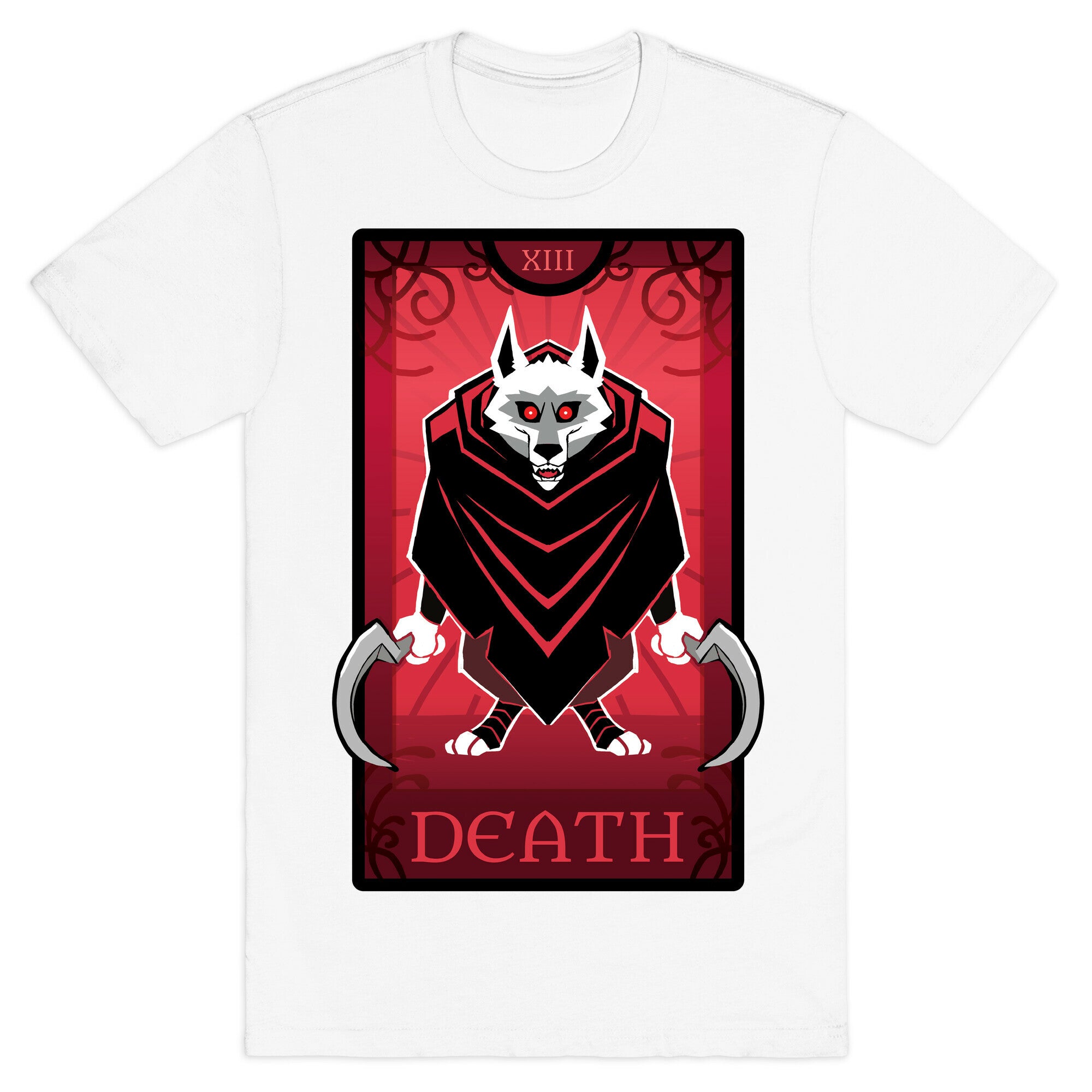 Death Wolf Tarot T-Shirt