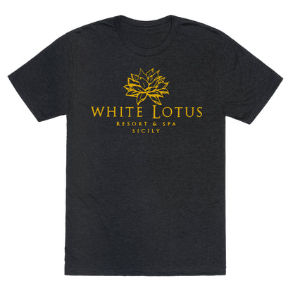 White Lotus Resort Unisex Triblend Tee