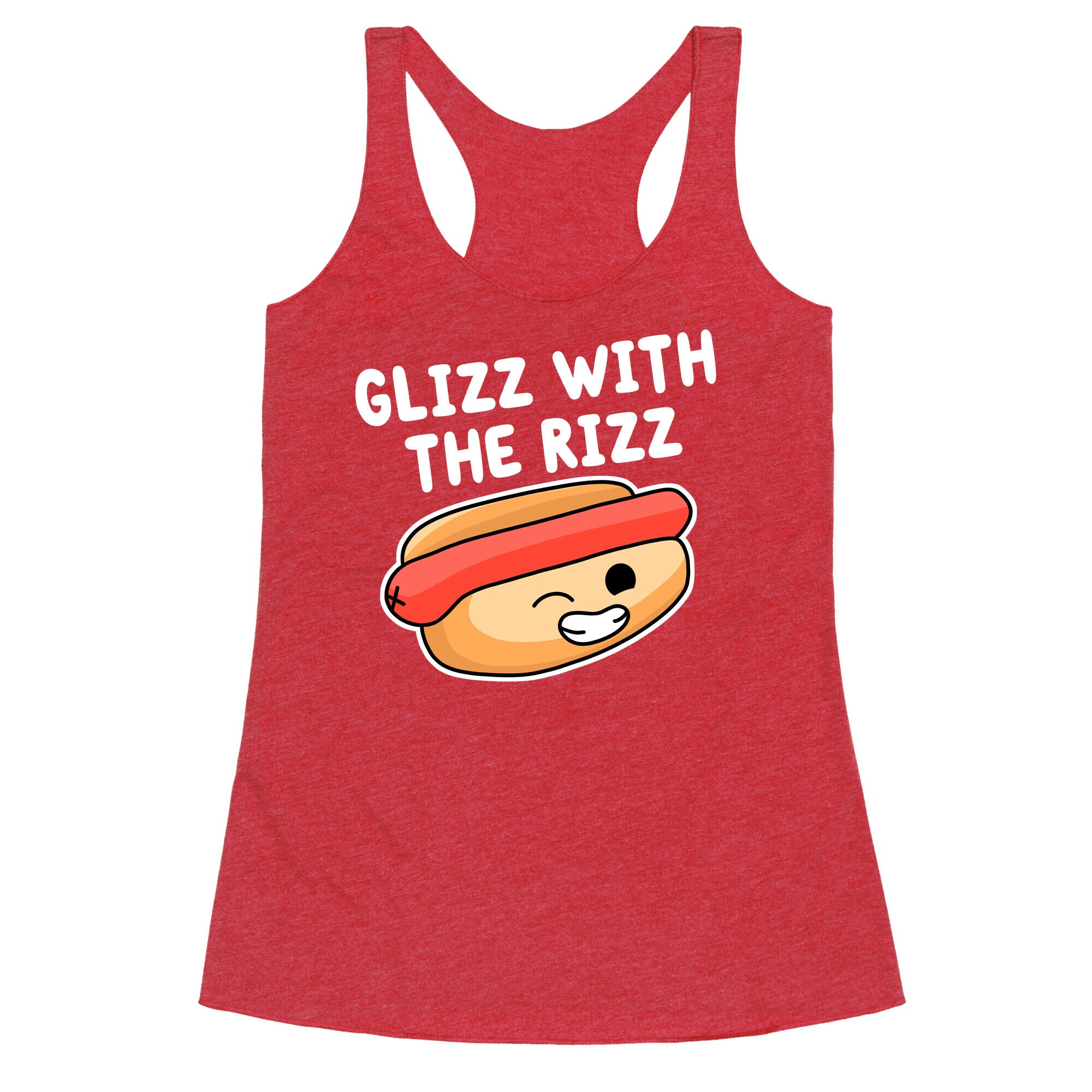 Glizz with the Rizz Racerback Tank