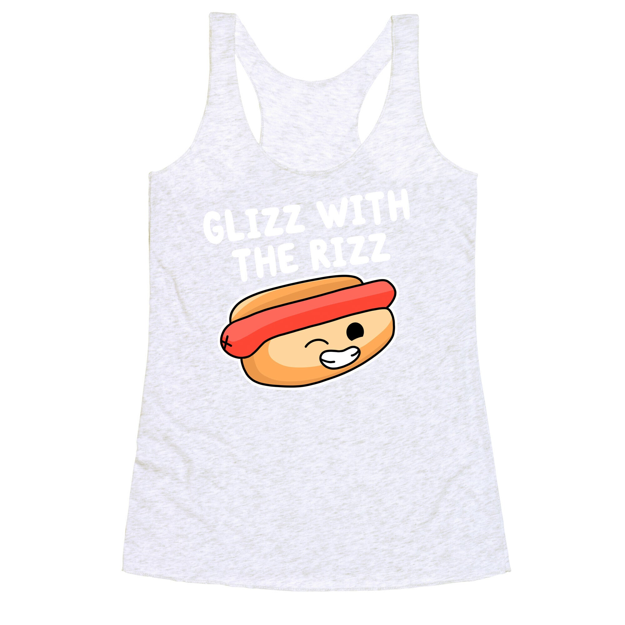 Glizz with the Rizz Racerback Tank