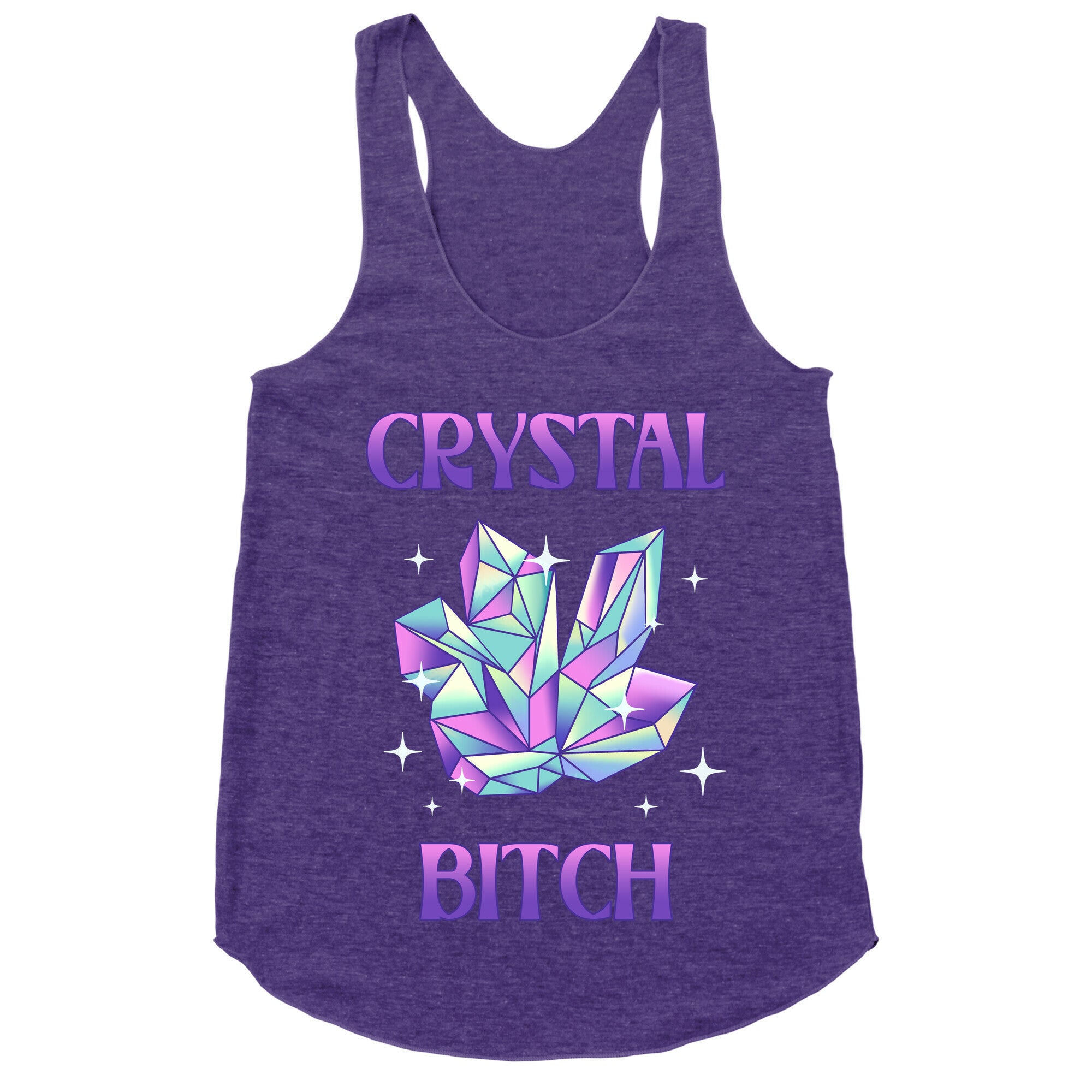 Crystal Bitch Racerback Tank