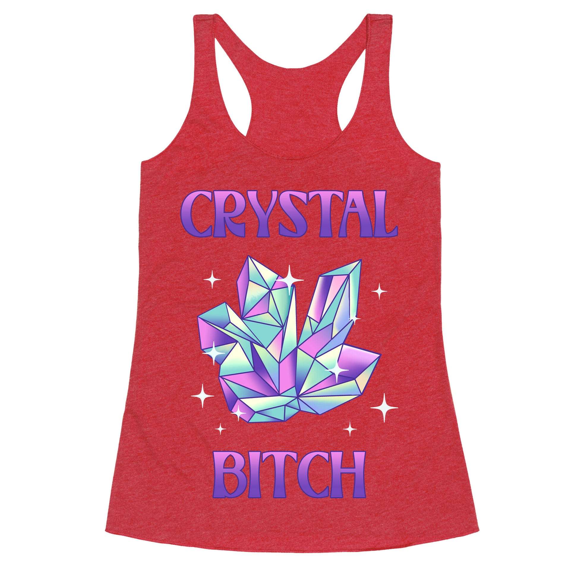 Crystal Bitch Racerback Tank