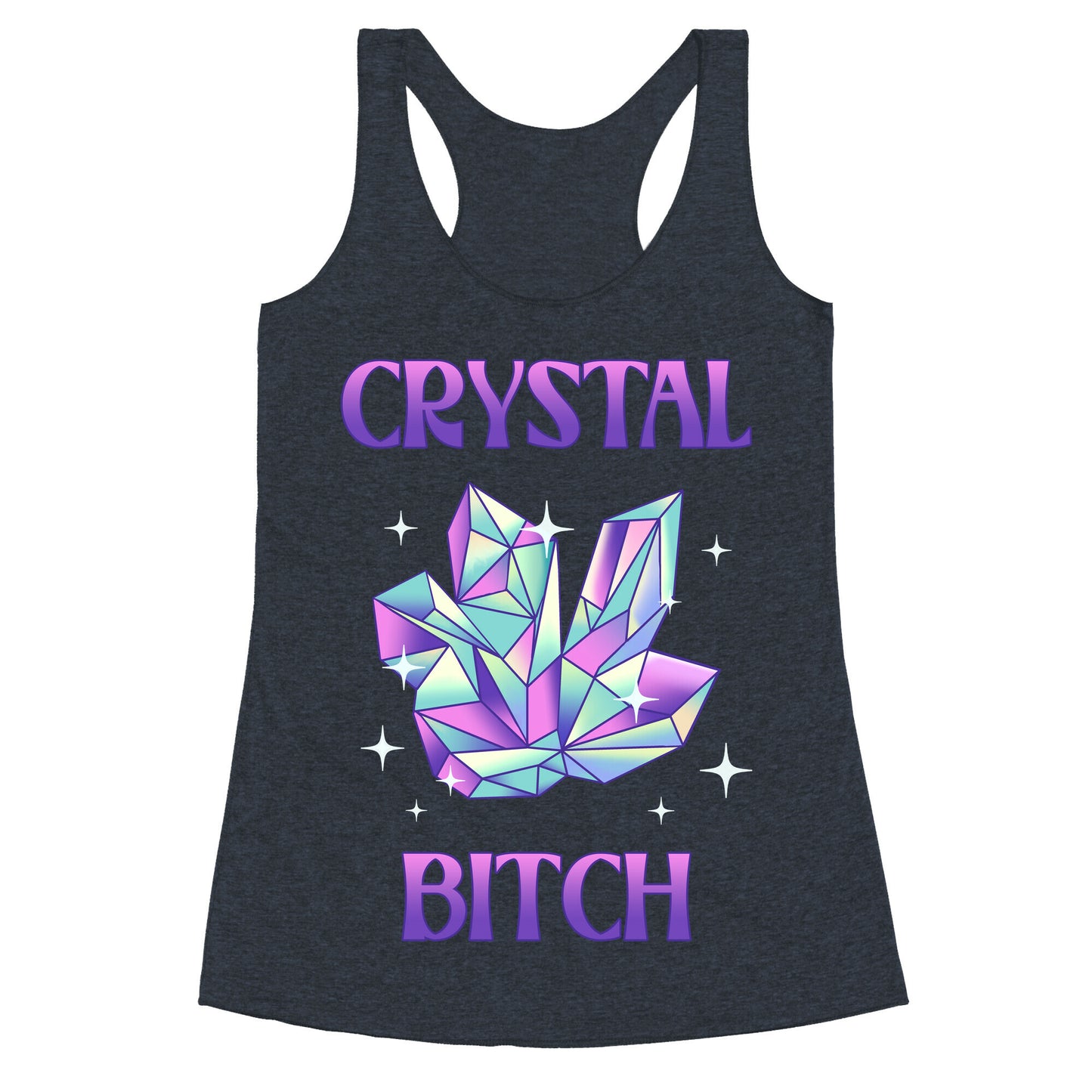 Crystal Bitch Racerback Tank