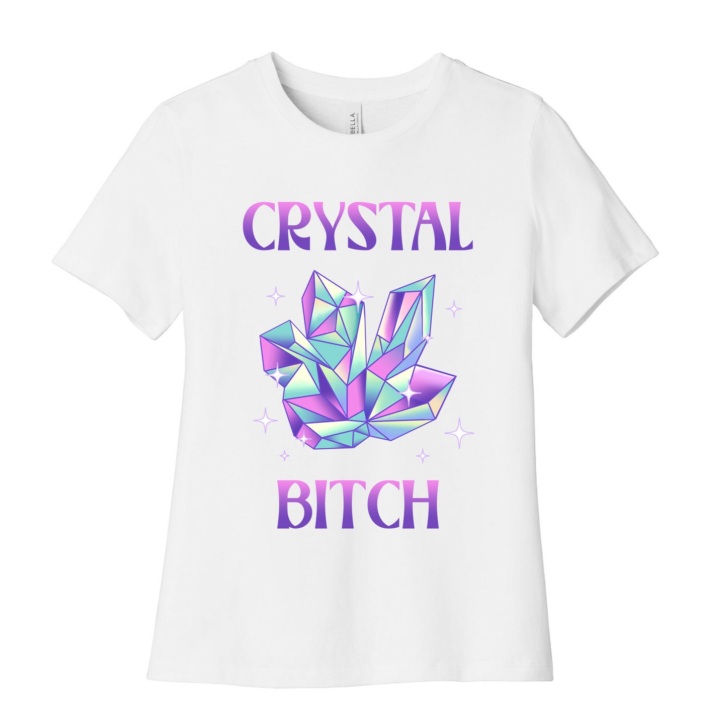 Crystal Bitch Women's Cotton Tee