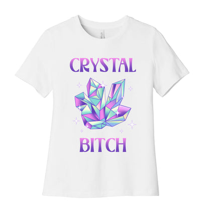Crystal Bitch Women's Cotton Tee