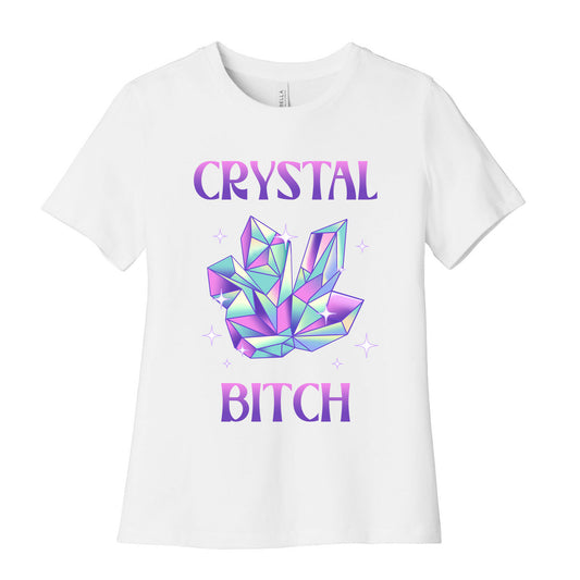 Crystal Bitch Women's Cotton Tee