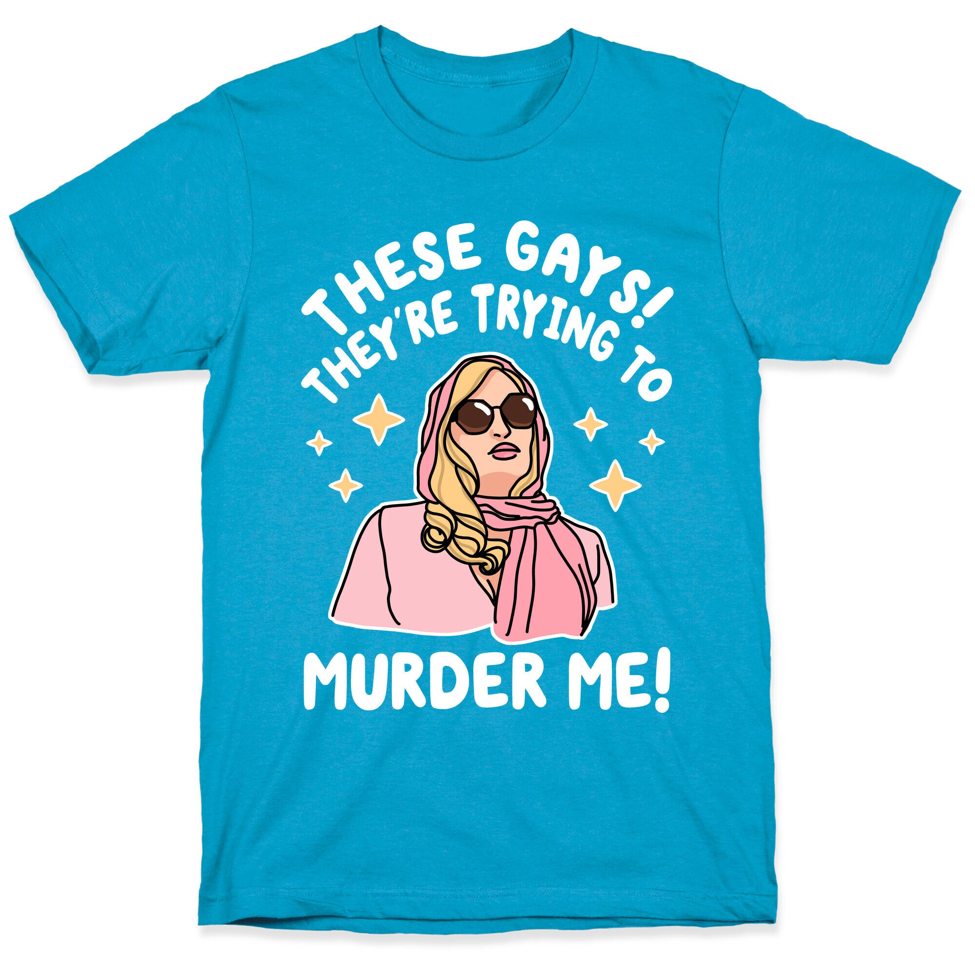 These Gays! They're Trying to Murder Me! Unisex Triblend Tee