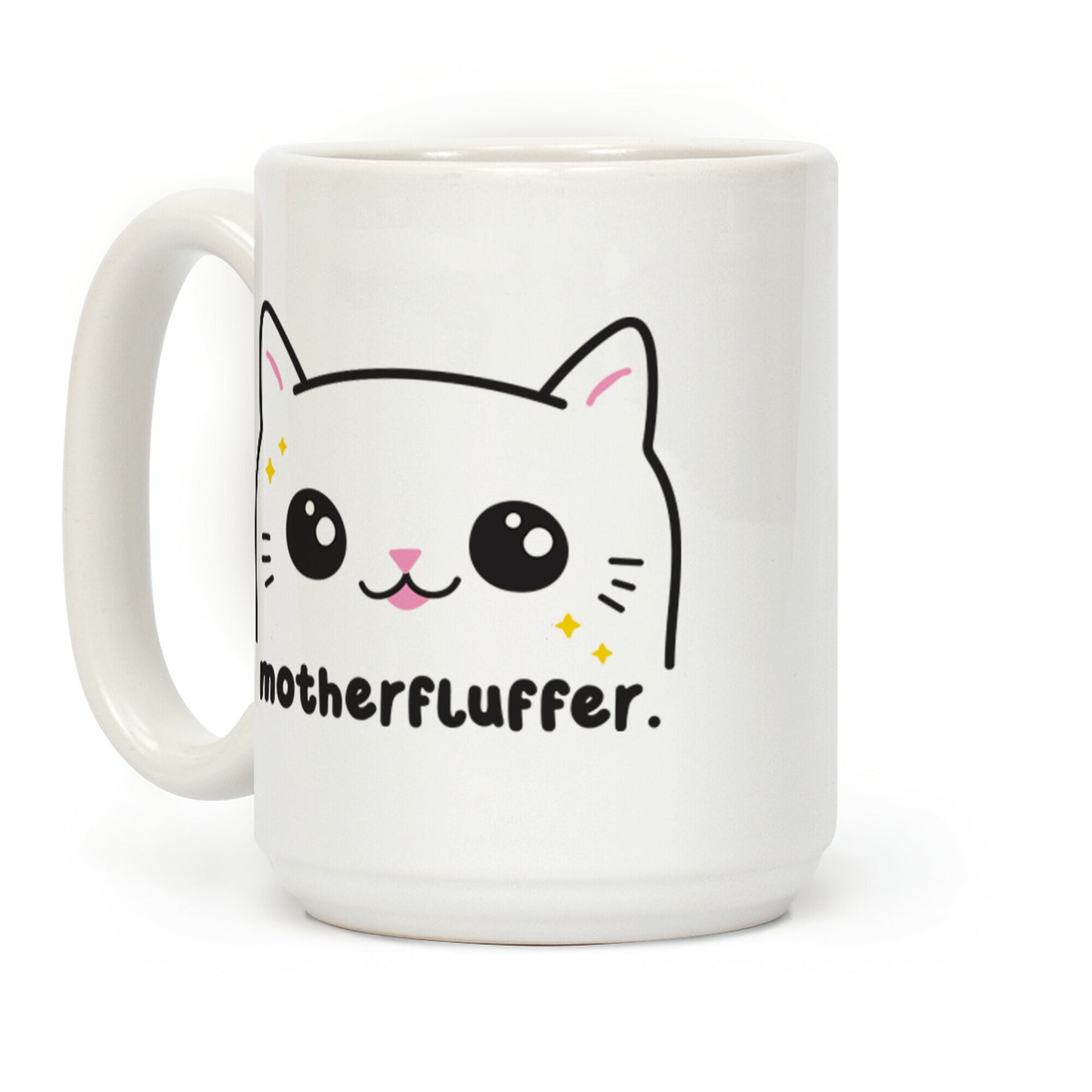 Cuss Cat Motherfluffer Coffee Mug