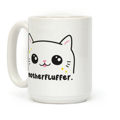 Cuss Cat Motherfluffer Coffee Mug