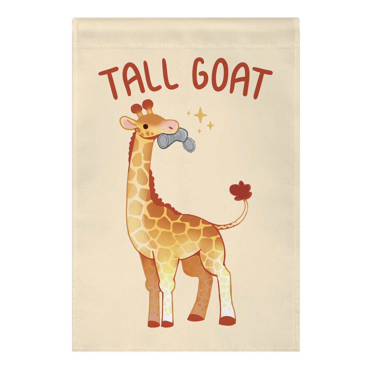 Tall Goat Garden Flag