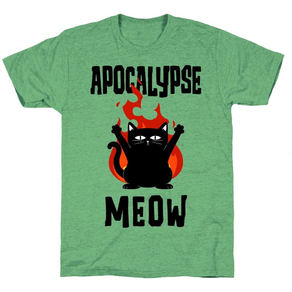 Apocalypse Meow Unisex Triblend Tee