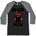 Apocalypse Meow Baseball Tee