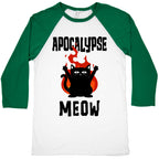 Apocalypse Meow Baseball Tee