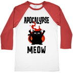 Apocalypse Meow Baseball Tee