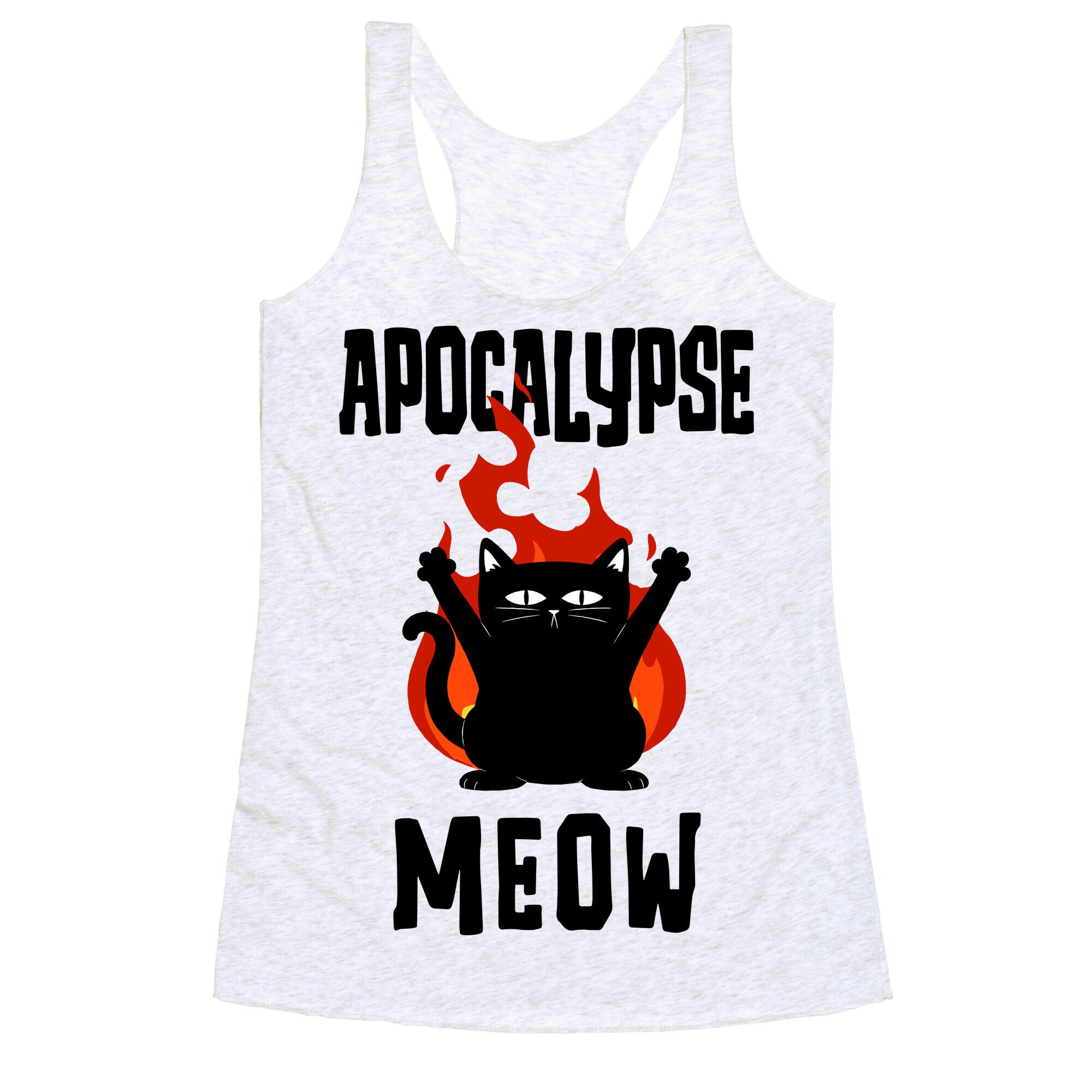 Apocalypse Meow Racerback Tank