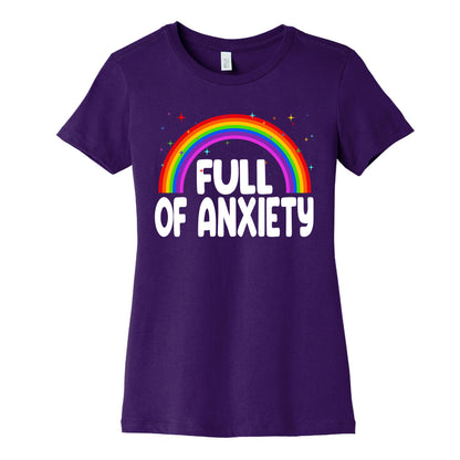 Full Of Anxiety Women's Cotton Tee